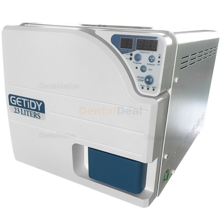 Getidy JCH 16L/18L/23L Benchtop Dental Autoclave Sterilizer Class N with Dryer